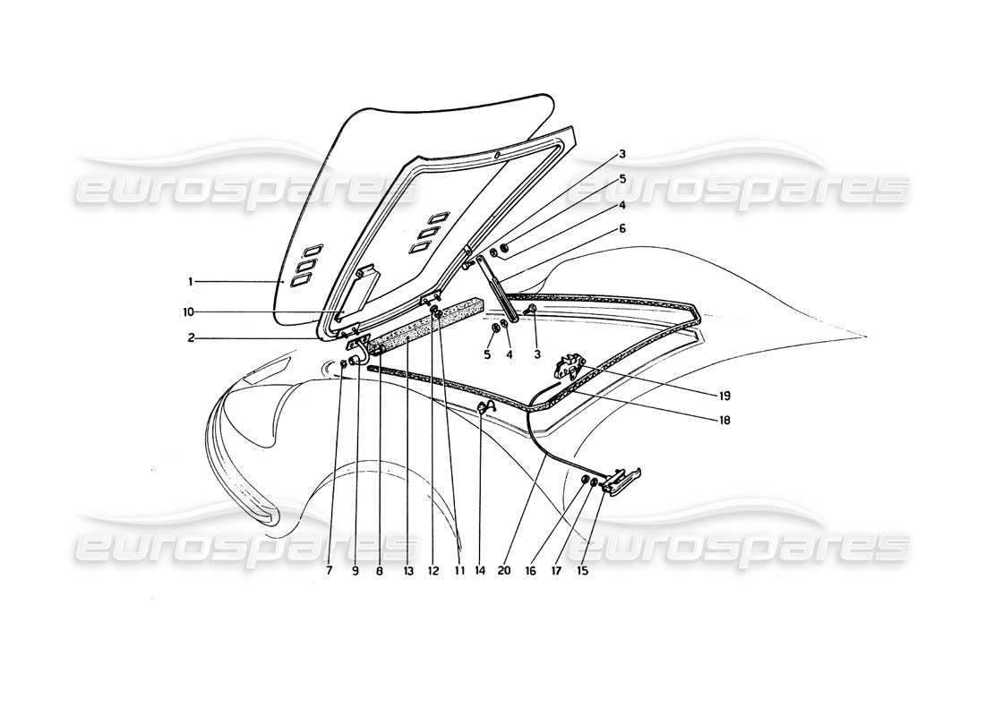 part diagram containing part number 200228