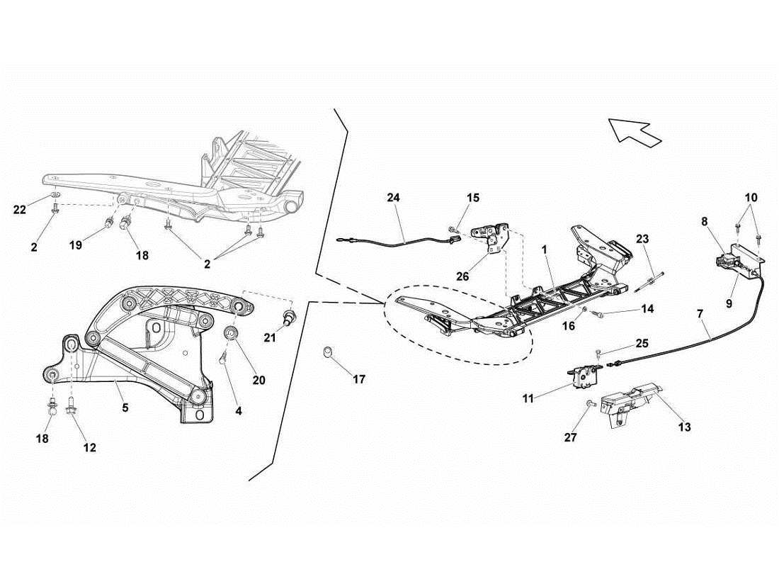 part diagram containing part number 407827531c