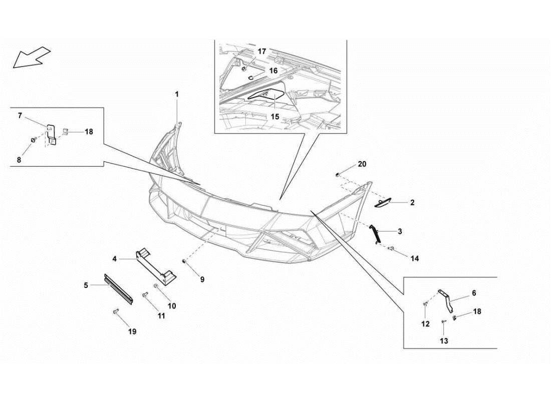 part diagram containing part number 400945120b