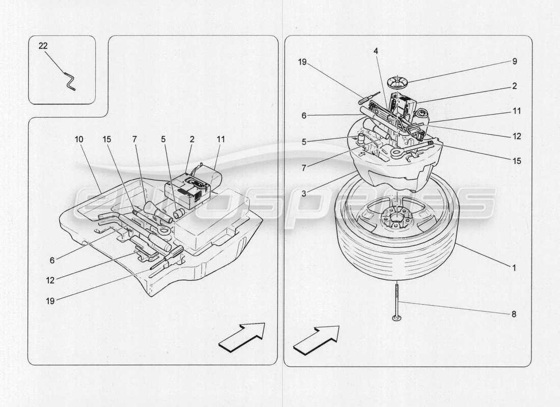 maserati qtp. v8 3.8 530bhp 2014 auto accessories provided parts diagram