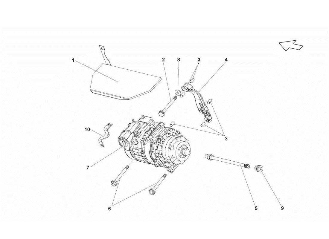 lamborghini gallardo lp570-4s perform air conditioning system parts diagram