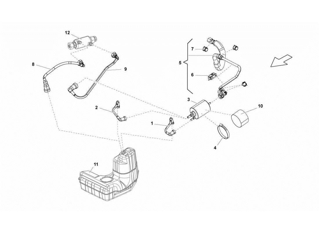 LAMBORGHINI GALLARDO STS II SC FUEL FILTER PART DIAGRAM lamborghini gallardo sts ii sc fuel filter part diagram