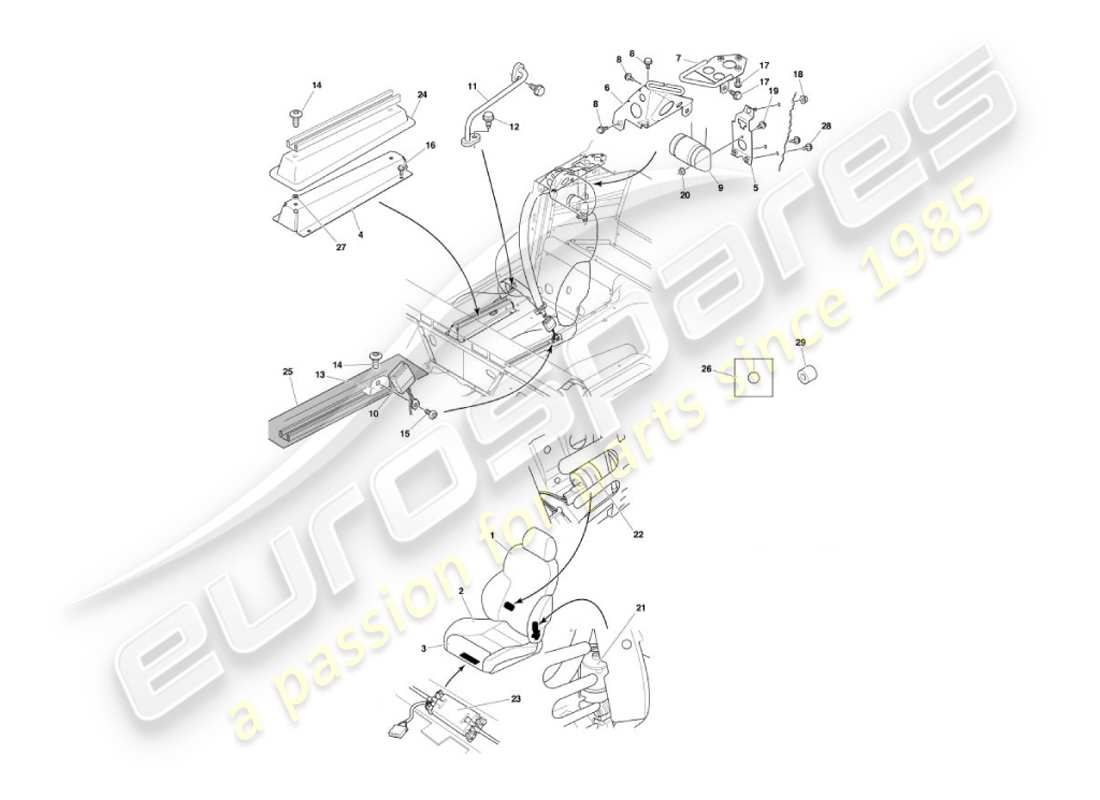 part diagram containing part number 1r12-743036-acw