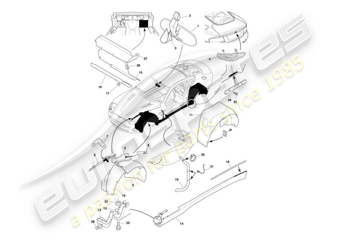 part diagram containing part number 1r12-723545-ac