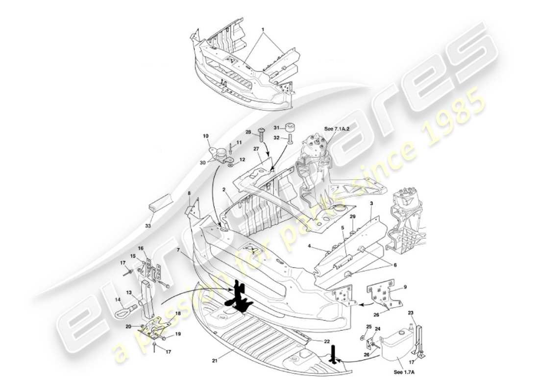 part diagram containing part number 1r12-322774-aa