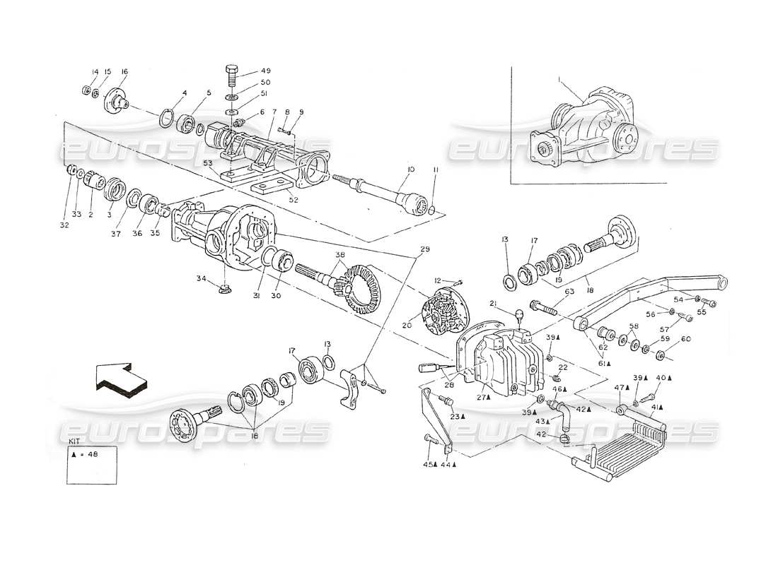 part diagram containing part number rn0043842