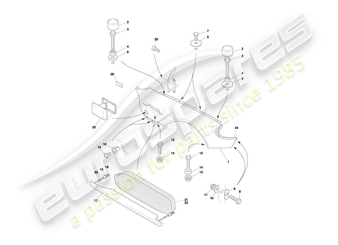 part diagram containing part number 697516