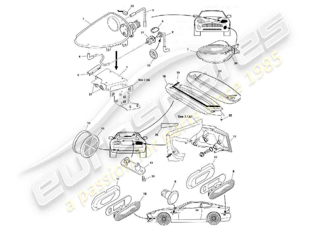 part diagram containing part number 1r12-372722-aa