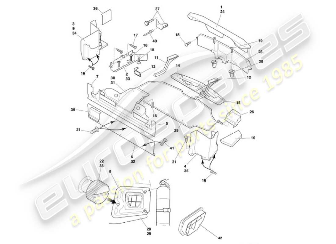 part diagram containing part number 699819