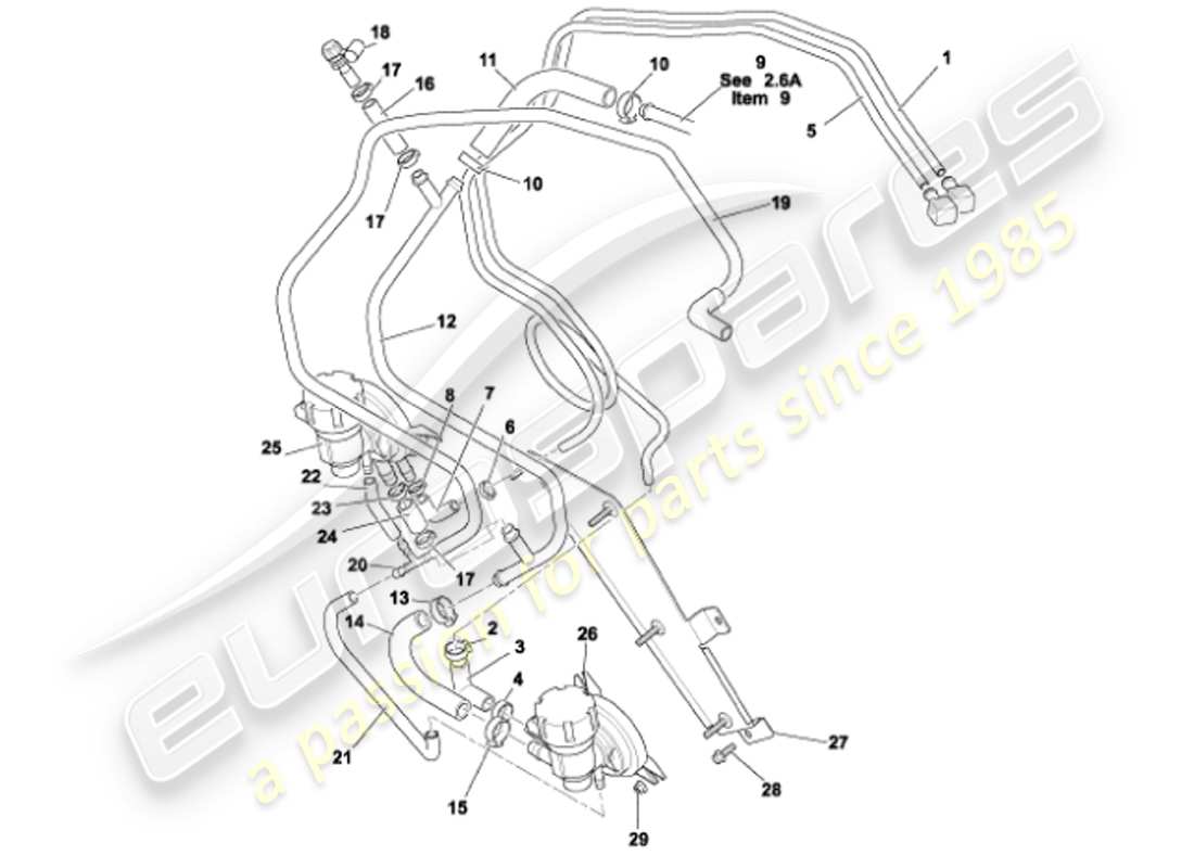 part diagram containing part number 699881