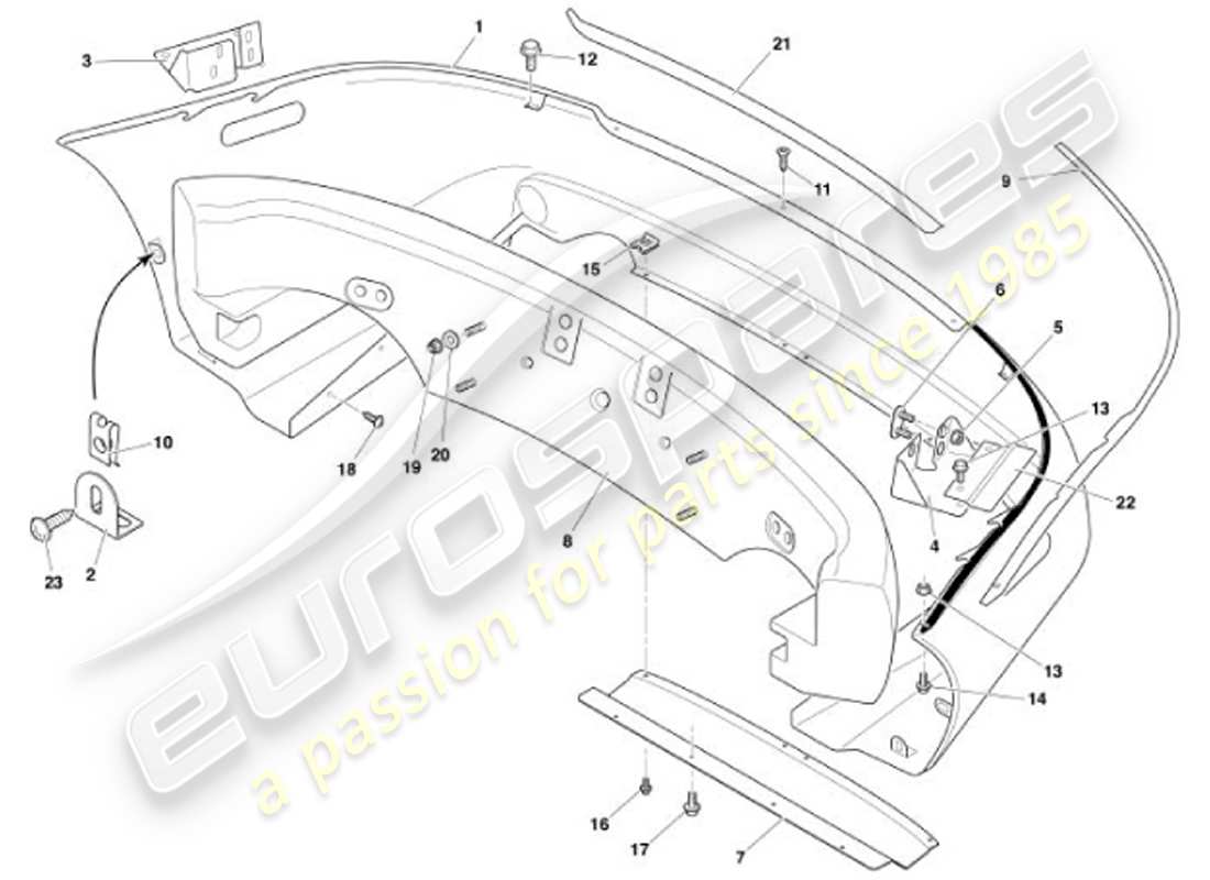 part diagram containing part number 700236