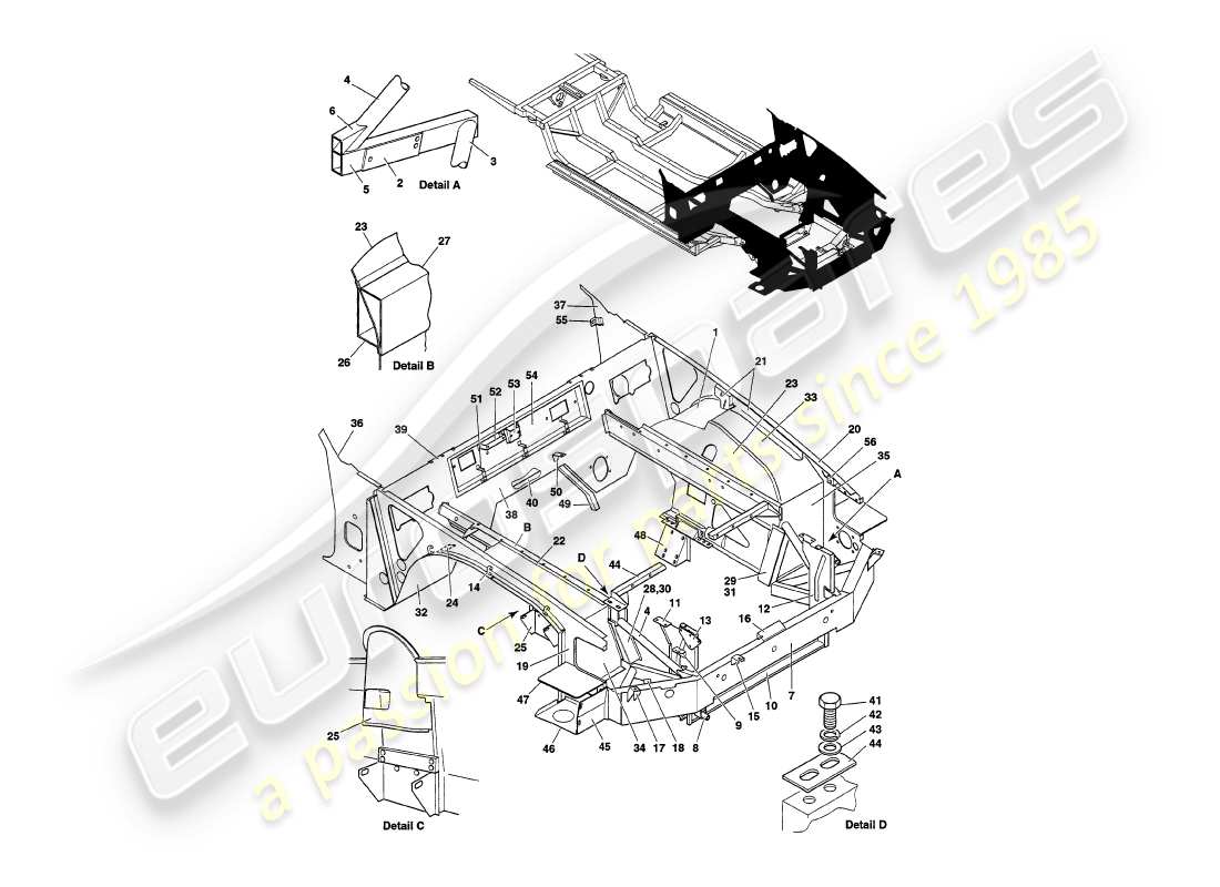 part diagram containing part number 17-55881