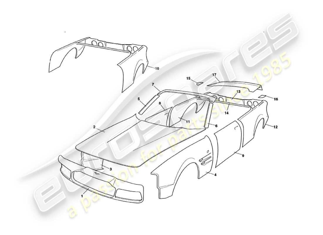 part diagram containing part number 62-74177