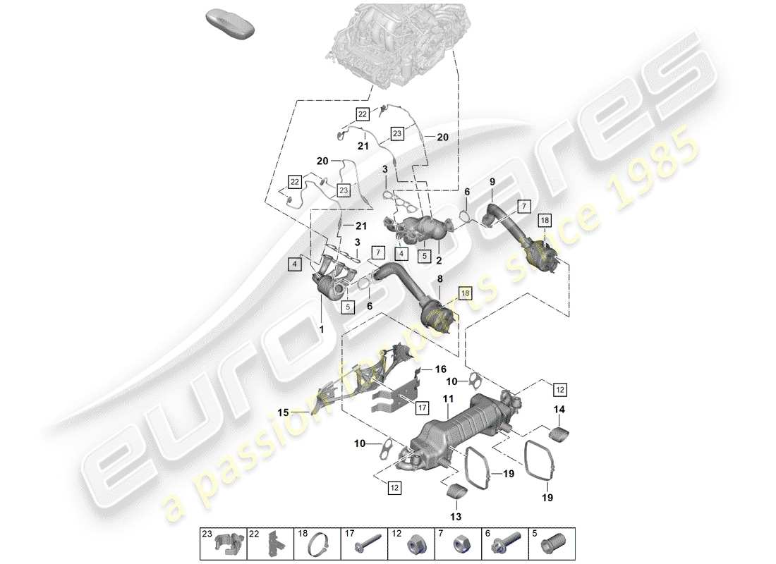 part diagram containing part number 99711111300