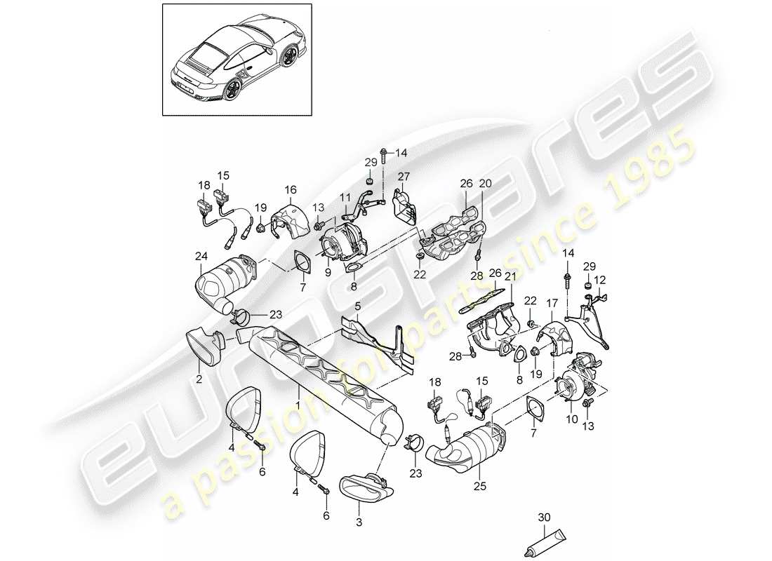 part diagram containing part number 99711302731