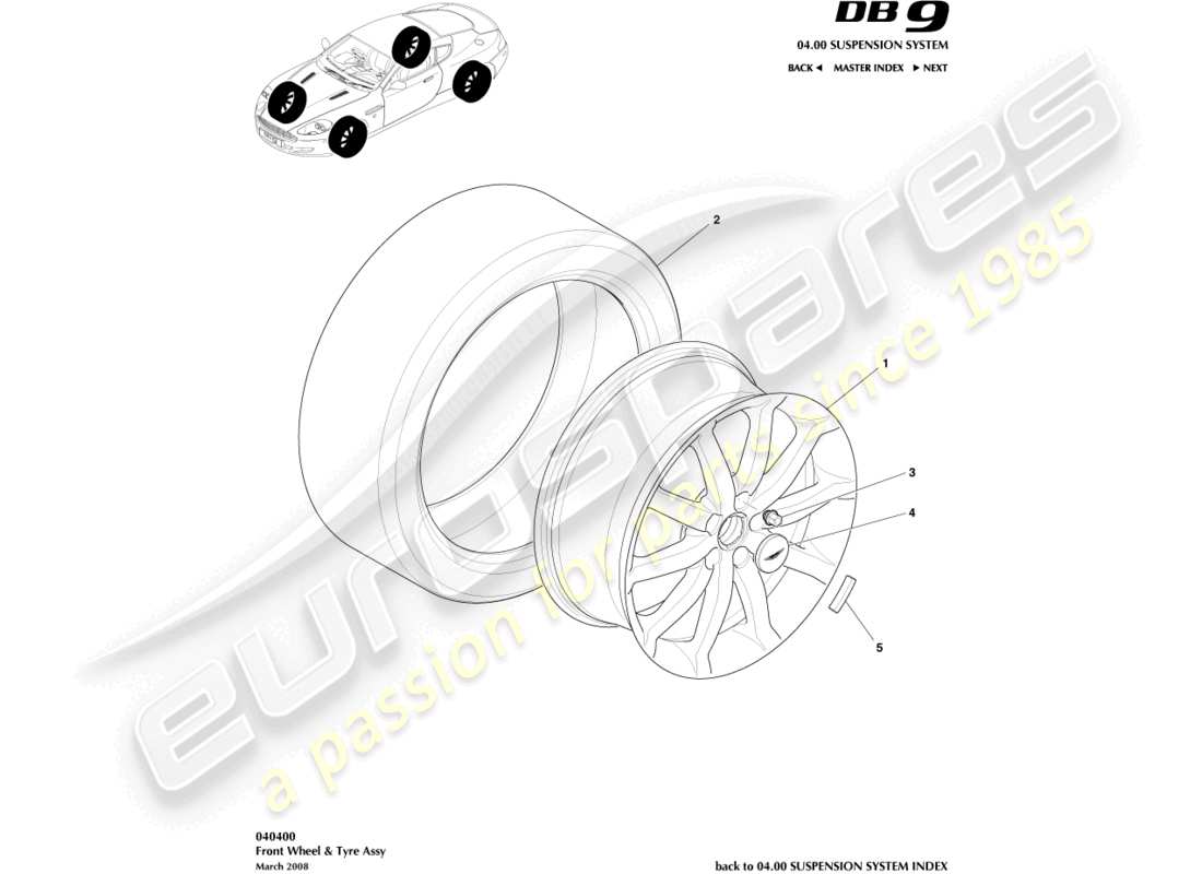 part diagram containing part number 9g33-1508-ca