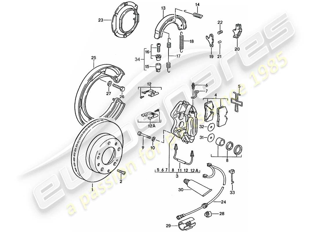 part diagram containing part number 92835281405