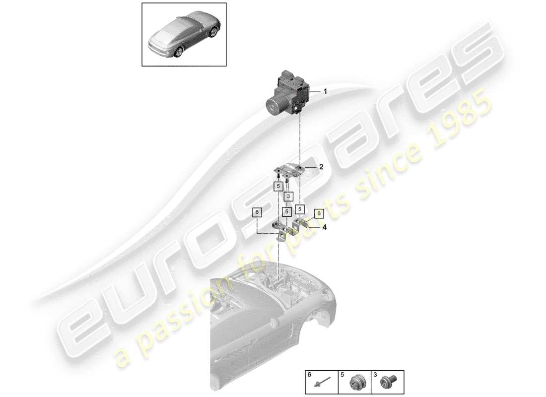 part diagram containing part number 95835517710