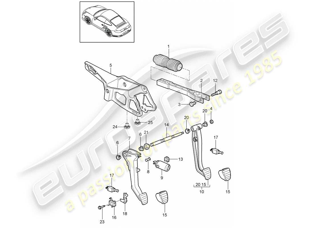 part diagram containing part number 99742308152