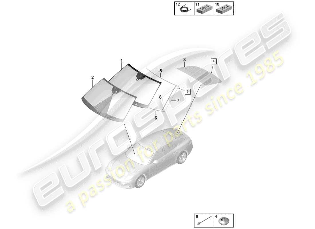 part diagram containing part number 971845099ac