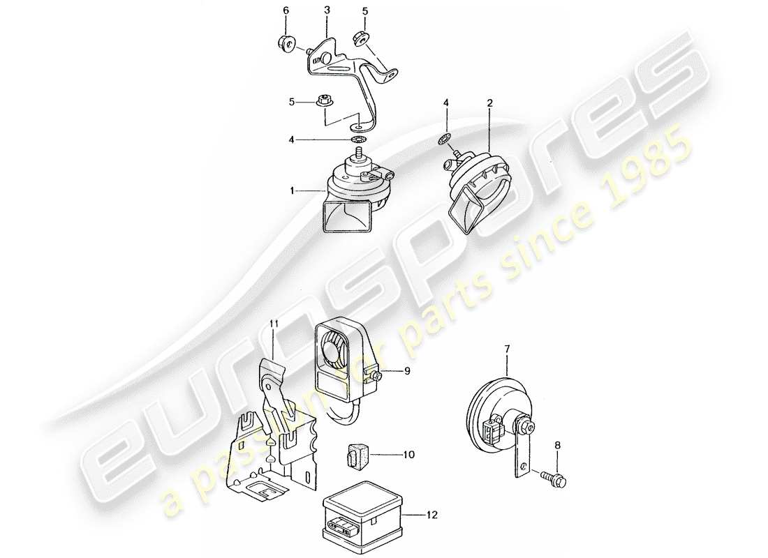 VIEW PARTS DIAGRAMS FROM THE PORSCHE 996 PARTS CATALOGUE a part diagram from the porsche 996 parts catalogue