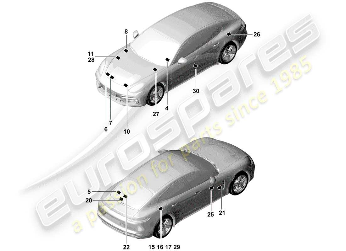 part diagram containing part number 971010001