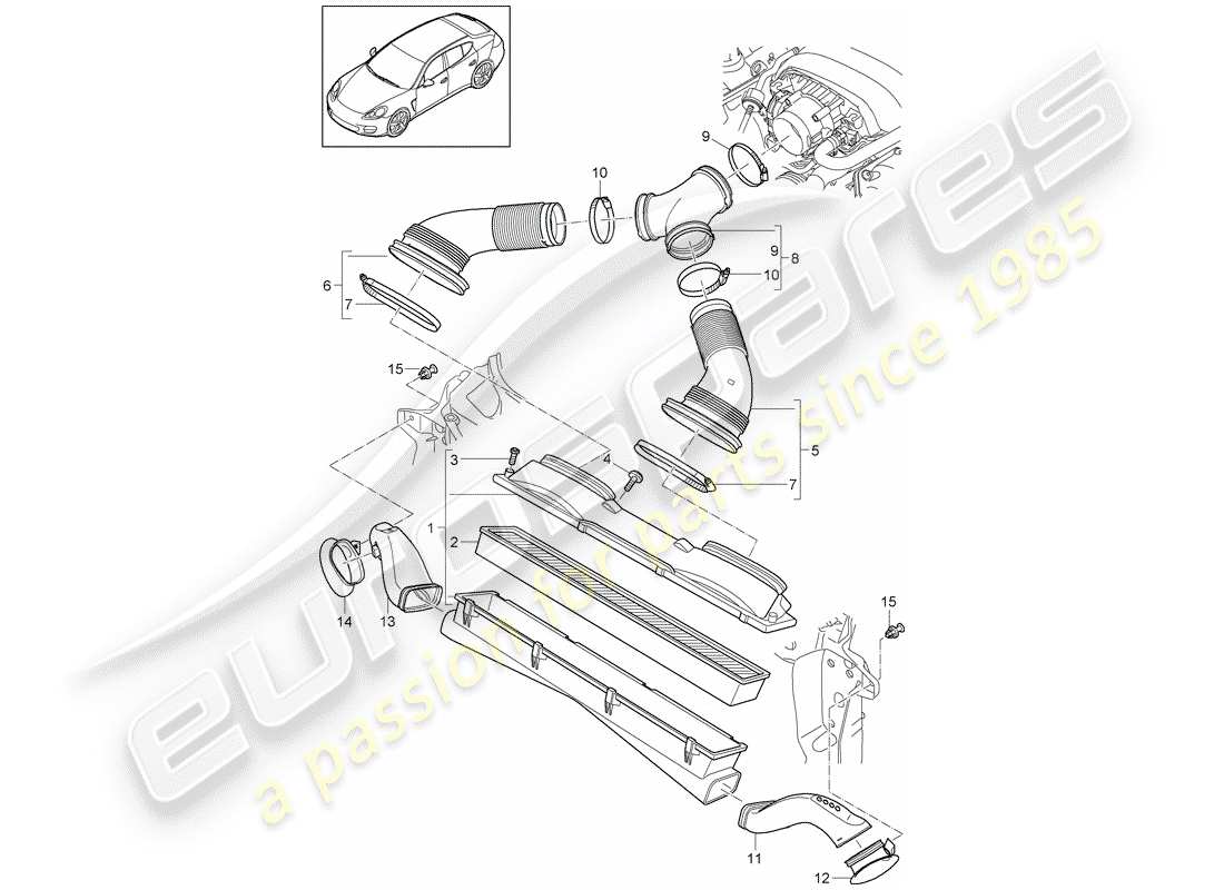 part diagram containing part number 97011021400