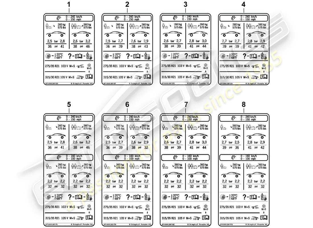 part diagram containing part number 971000287fl