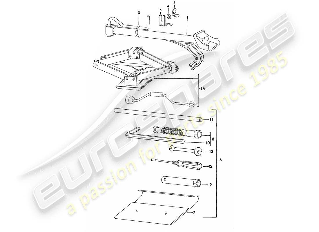 part diagram containing part number n 0116961