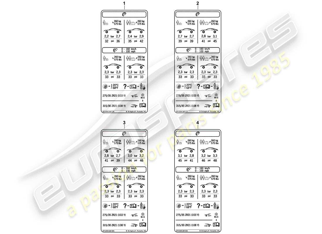 part diagram containing part number 971000287db