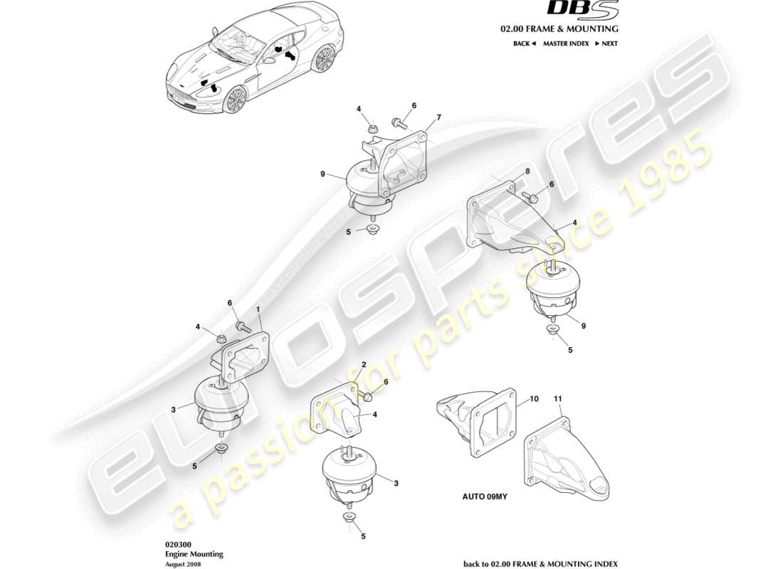 part diagram containing part number 9d33-7m125-ca