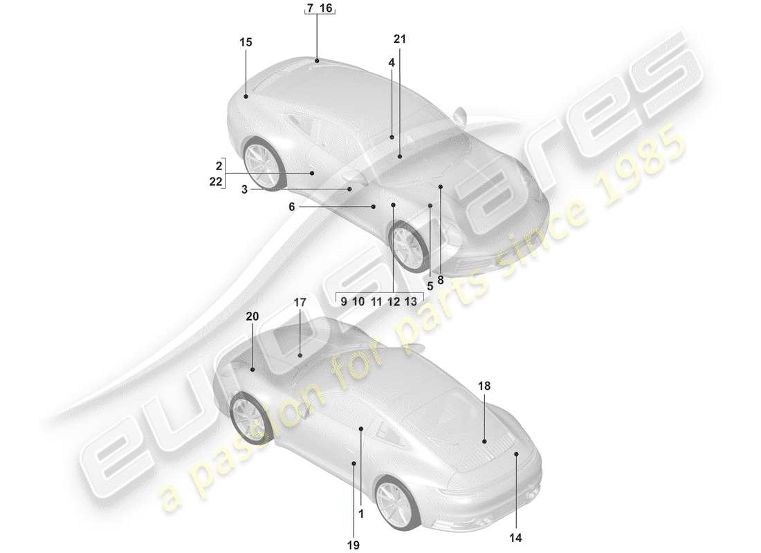 part diagram containing part number 992010000a