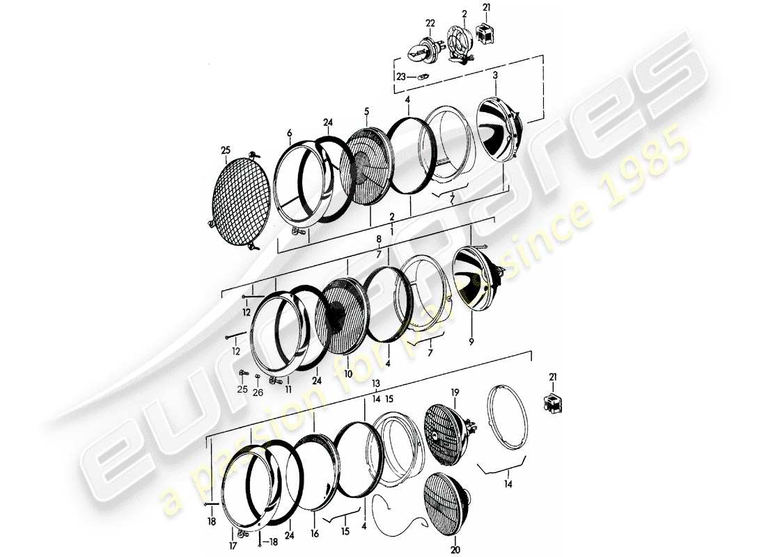 part diagram containing part number pcg63111500