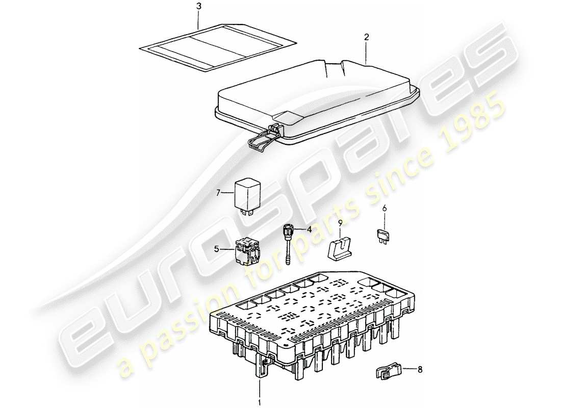 part diagram containing part number 96461020905