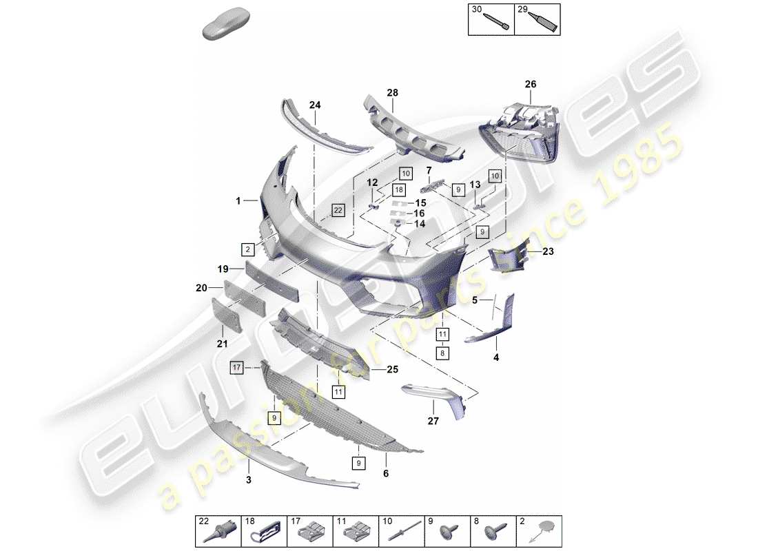 part diagram containing part number 992807891