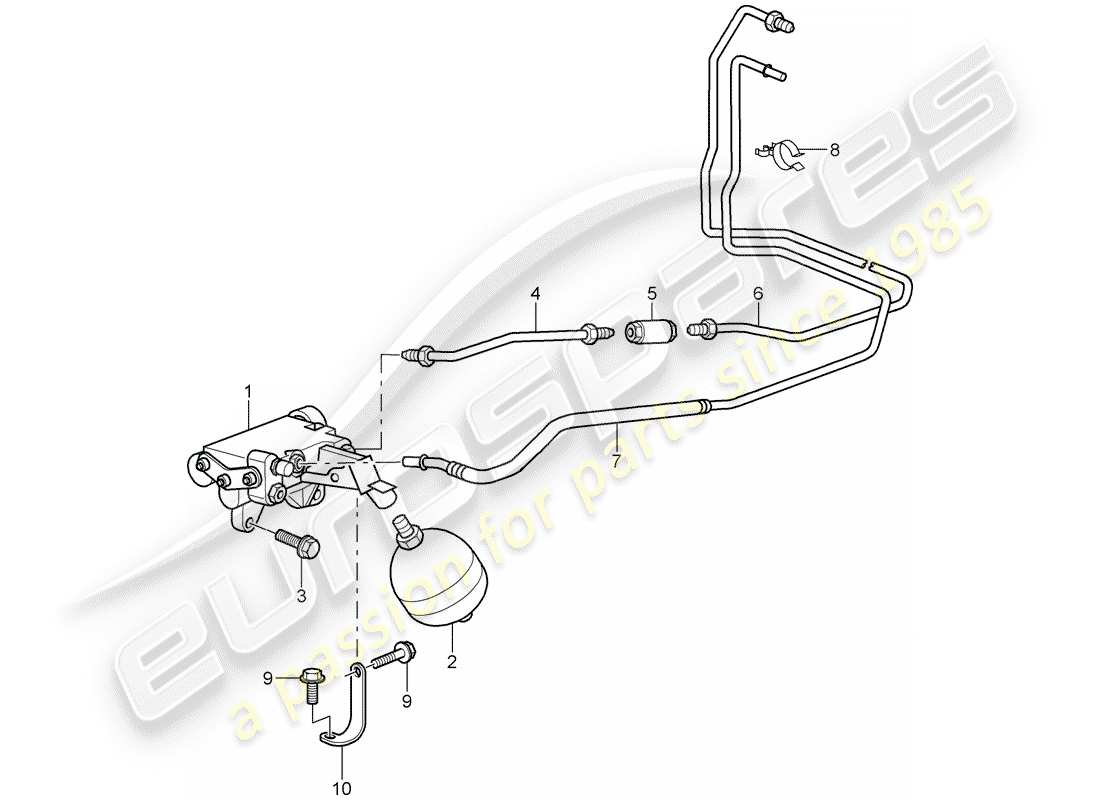 part diagram containing part number 99611623752