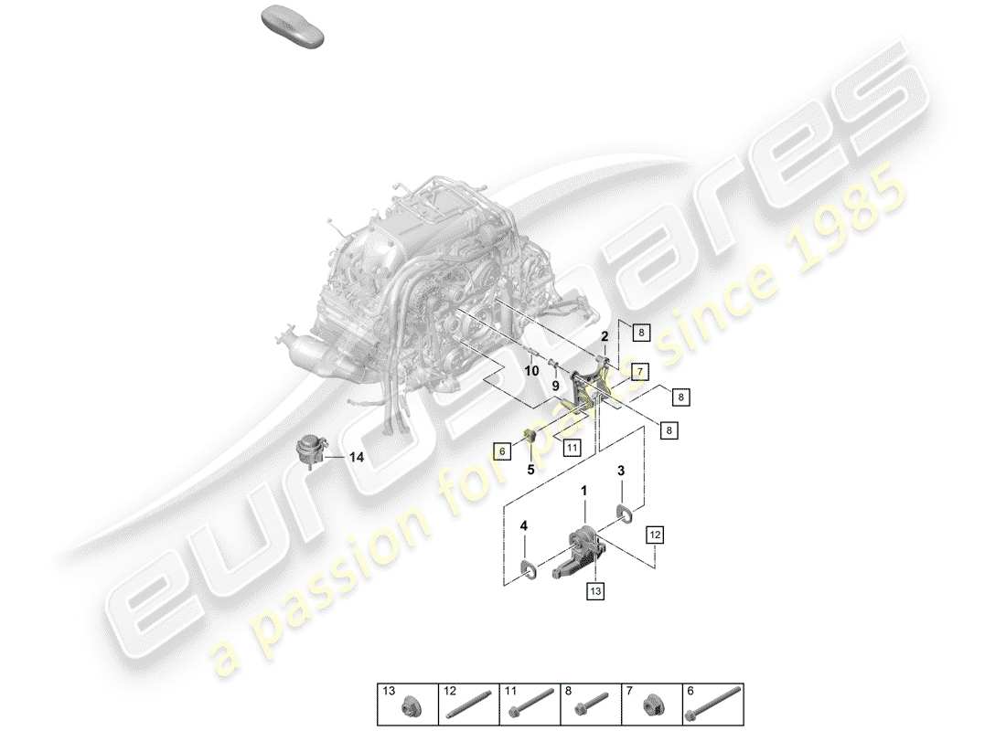 part diagram containing part number 90037835201