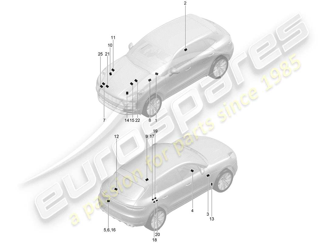 part diagram containing part number 99670161100