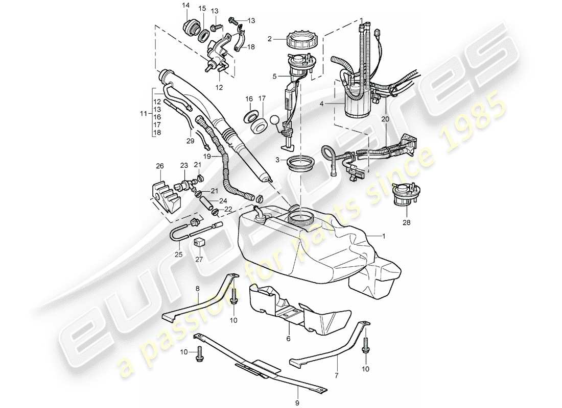 part diagram containing part number 99662083202