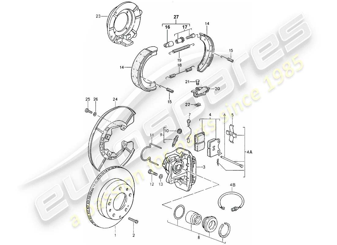 part diagram containing part number 94461221101