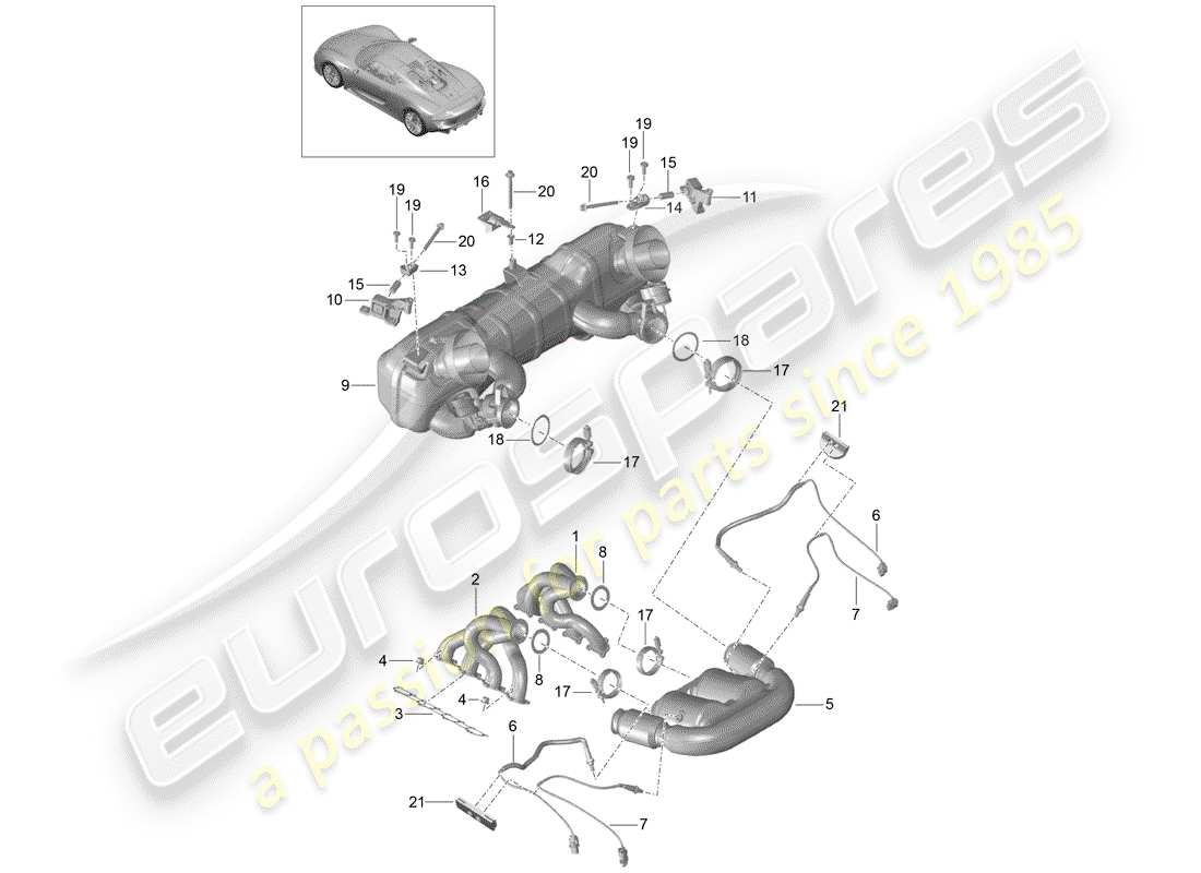 part diagram containing part number 90038527601