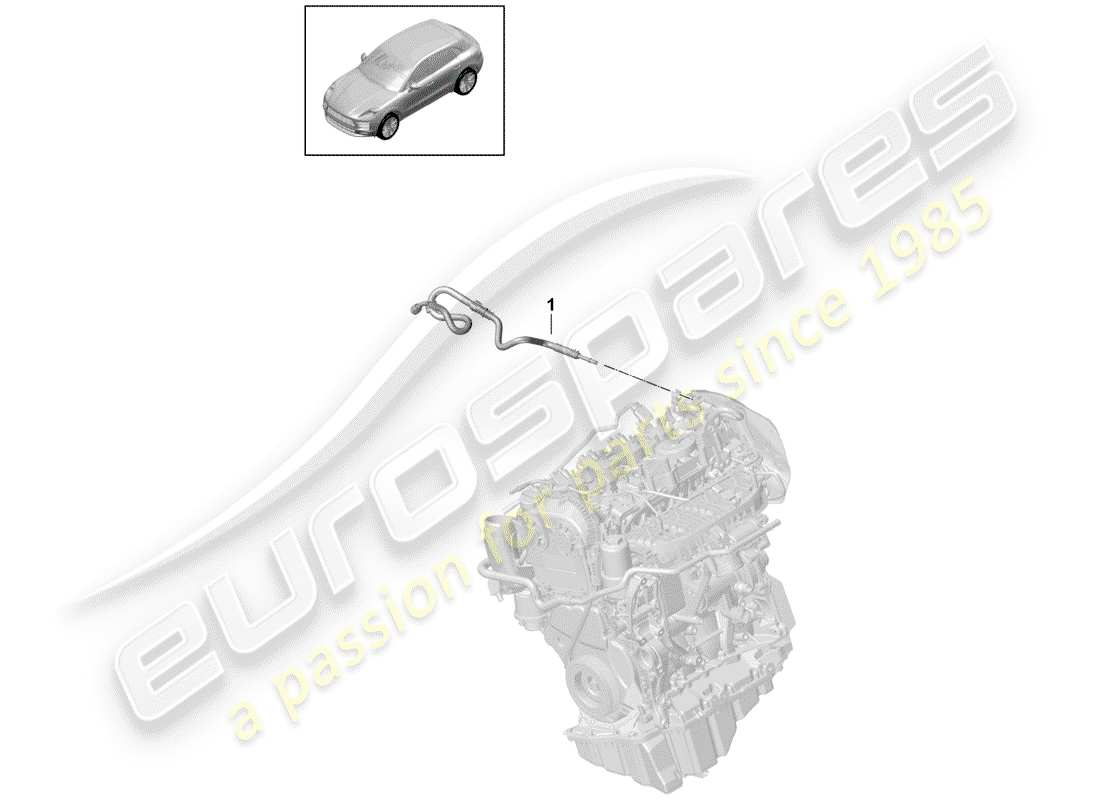 porsche macan (2020) fuel system part diagram