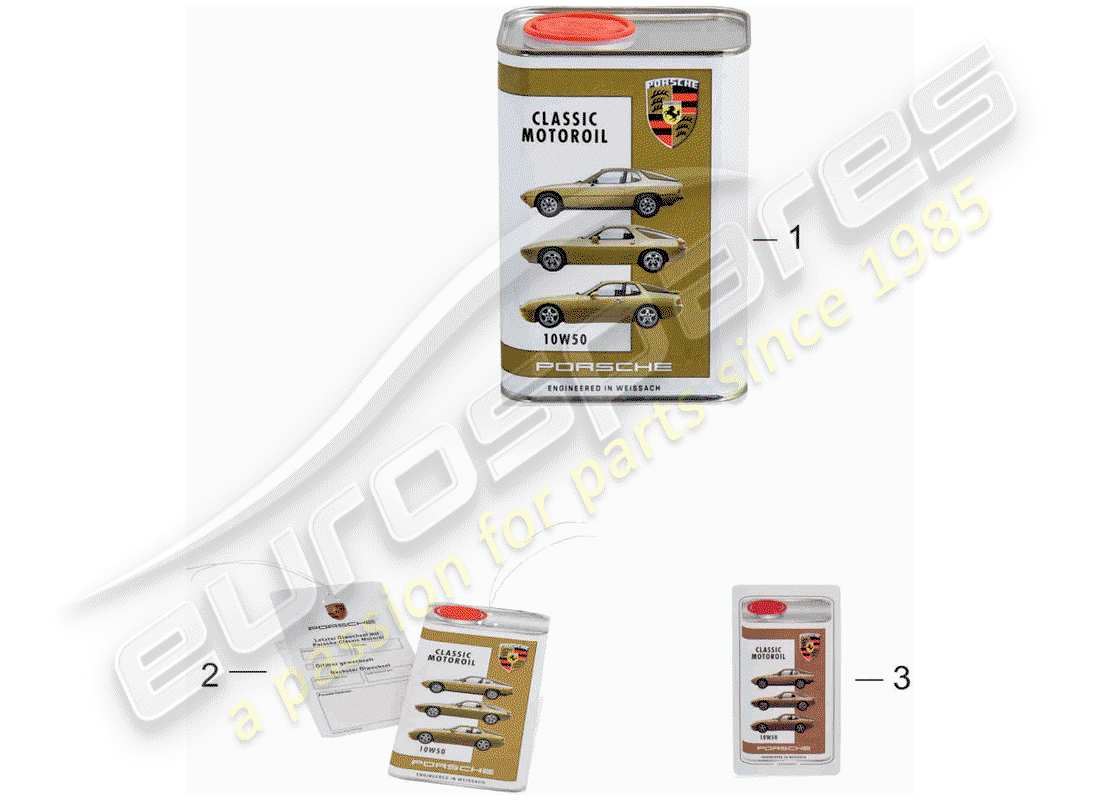 porsche 928 (1992) engine oil - porsche classic 10w50 parts diagram