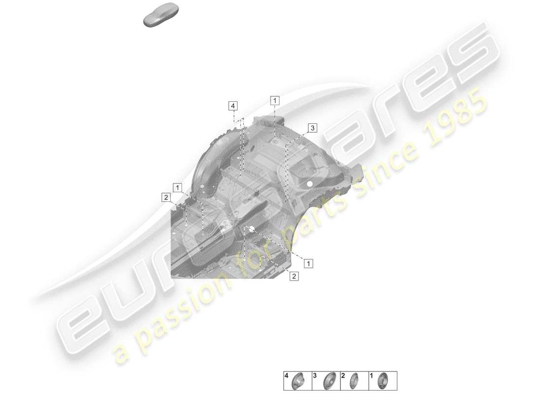 porsche 2019 plugs for body part diagram