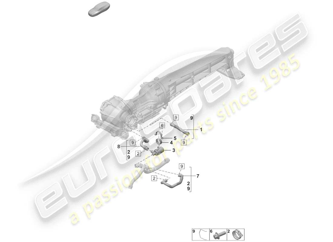 part diagram containing part number 95857240900