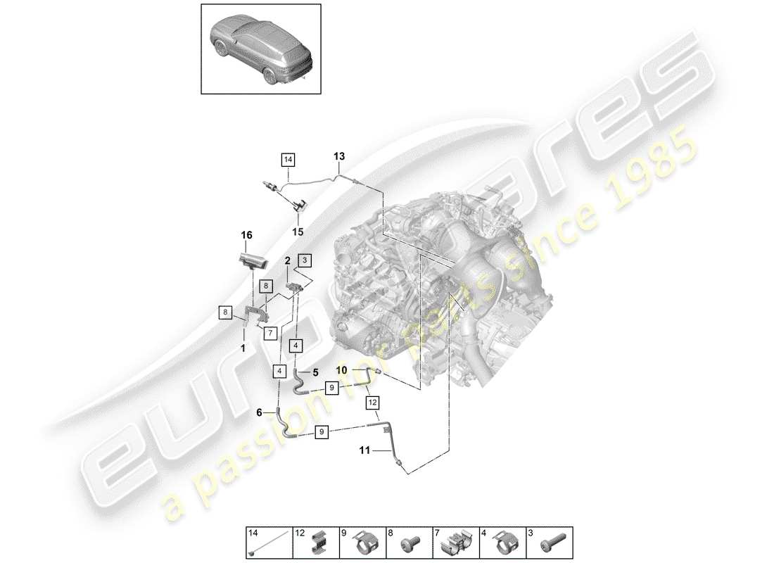 part diagram containing part number pac131850c