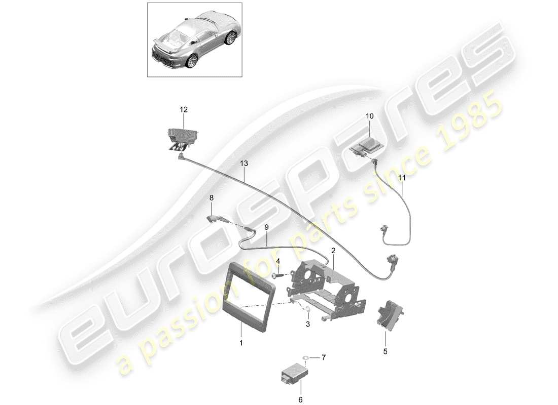 part diagram containing part number 99164232700