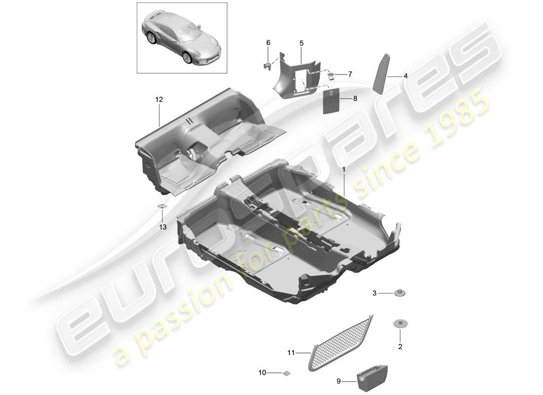 part diagram containing part number 99155101186