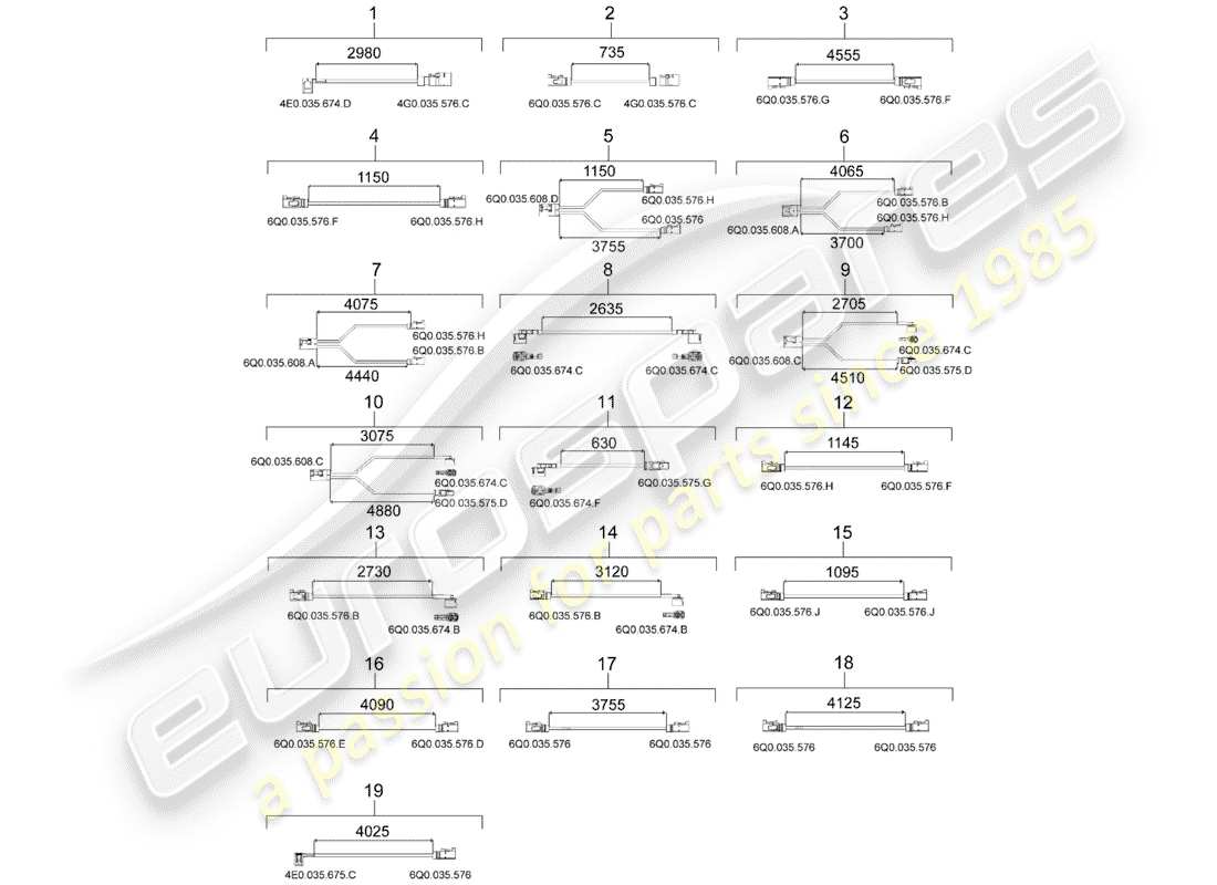 part diagram containing part number 95b035550ea