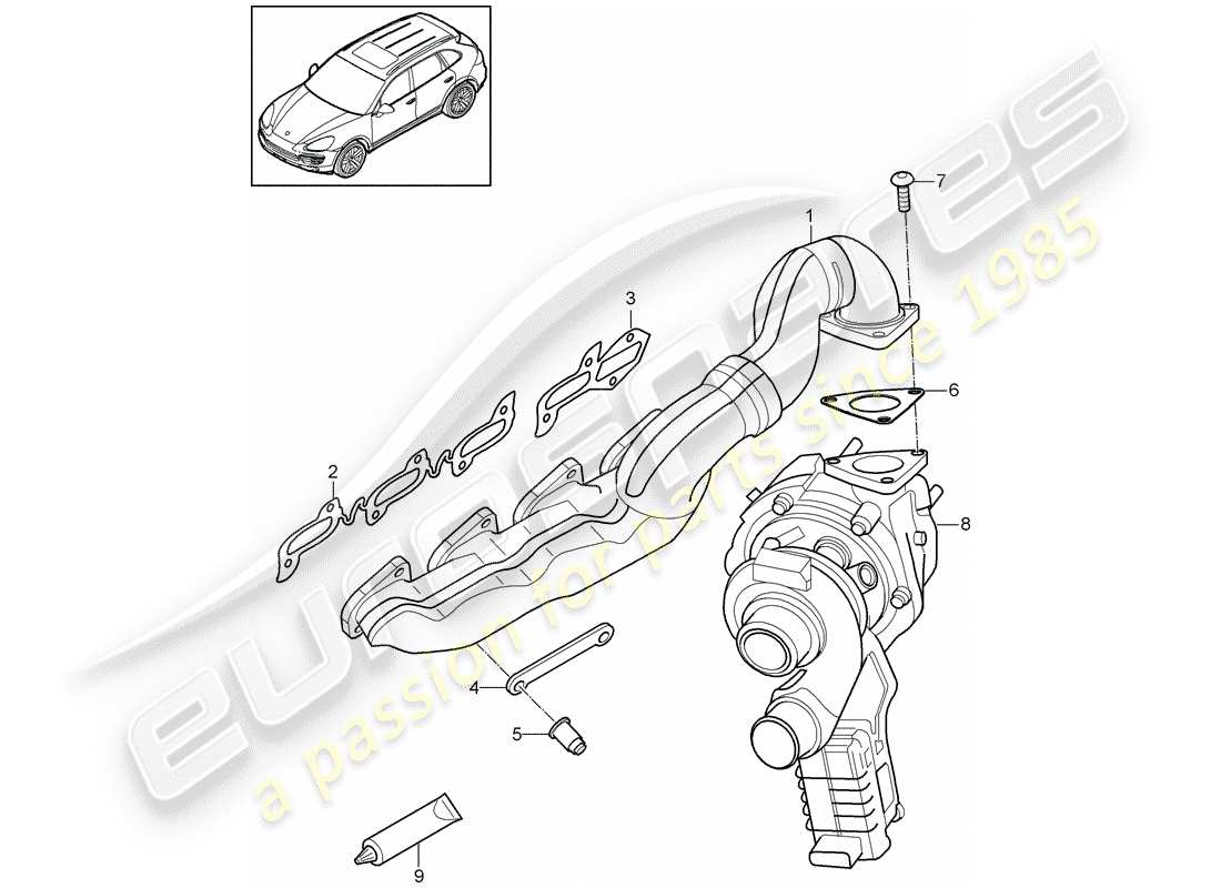 part diagram containing part number 95811111540